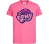 Детская футболка Logo My Little Pony Ярко-розовый Детская футболка Logo My Little Pony Ярко-розовый фото