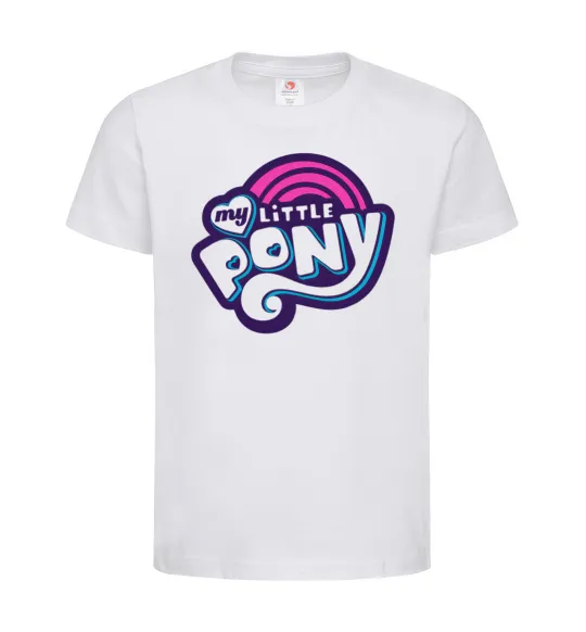 Детская футболка Logo My Little Pony Белый фото