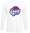 Лонгслив Logo My Little Pony Белый Лонгслив Logo My Little Pony Белый фото
