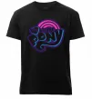 Чоловіча преміум футболка Logo My Little Pony Чорний фото