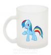 Чашка скляна Rainbow pony Фроузен фото