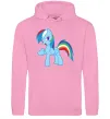 Чоловіча толстовка (худі) Rainbow pony Рожевий Чоловіча толстовка (худі) Rainbow pony Рожевий фото