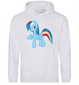 Женская толстовка (худи) Rainbow pony Женская толстовка (худи) Rainbow pony