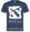 Мужская футболка Cool logo DOTA Темно-синий фото