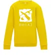 Детский Свитшот Cool logo DOTA Солнечно желтый фото