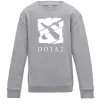 Детский Свитшот Cool logo DOTA Серый меланж фото