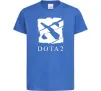 Дитяча футболка Cool logo DOTA Яскраво-синій фото