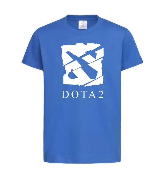 Детская футболка Cool logo DOTA Ярко-синий фото