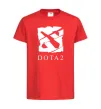 Детская футболка Cool logo DOTA Красный фото