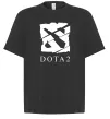 Футболка Оверсайз Cool logo DOTA Чорний фото