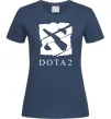Жіноча футболка Cool logo DOTA Темно-синій фото