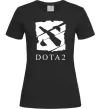 Жіноча футболка Cool logo DOTA Чорний фото
