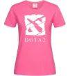 Жіноча футболка Cool logo DOTA Яскраво-рожевий фото