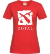Жіноча футболка Cool logo DOTA Червоний фото