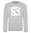 Свитшот Cool logo DOTA Серый меланж фото