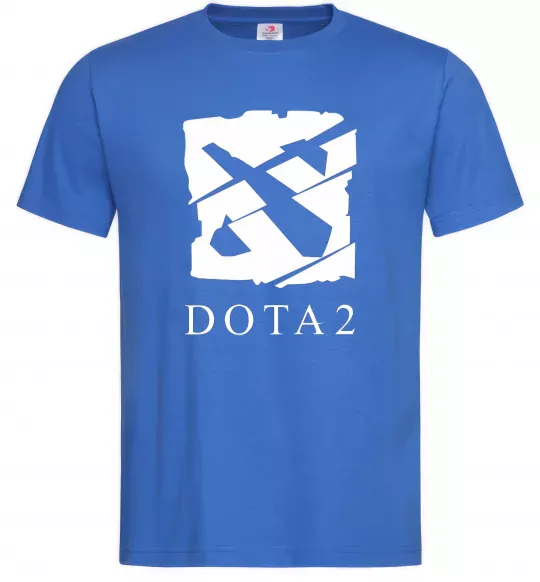 Мужская футболка Cool logo DOTA Ярко-синий фото