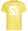 Мужская футболка Cool logo DOTA Лимонный фото