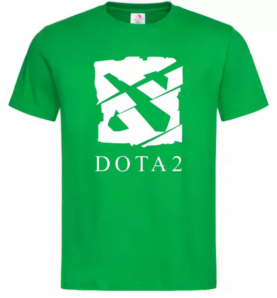 Мужская футболка Cool logo DOTA Зеленый фото