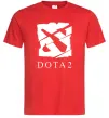 Мужская футболка Cool logo DOTA Красный фото