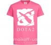 Детская футболка Cool logo DOTA Ярко-розовый фото