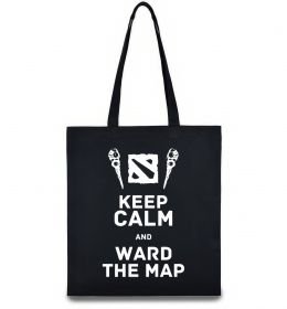 Эко-сумка Keep calm and ward the map