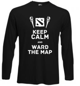Лонгслив Keep calm and ward the map