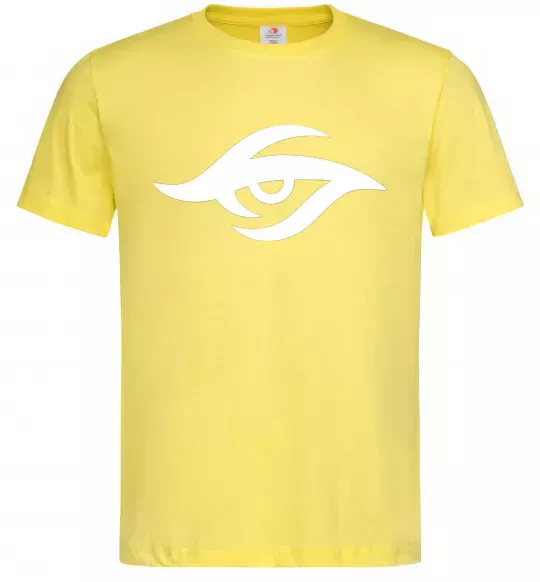 Мужская футболка Team secret Лимонный фото