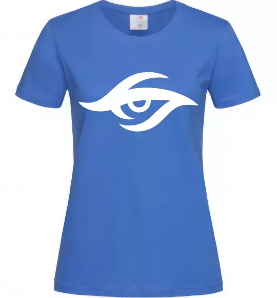 Женская футболка Team secret Ярко-синий фото