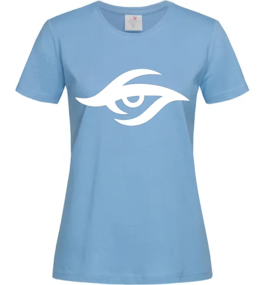 Женская футболка Team secret Голубой фото