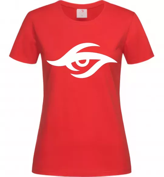 Женская футболка Team secret Красный фото