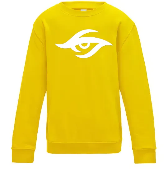 Детский Свитшот Team secret Солнечно желтый фото