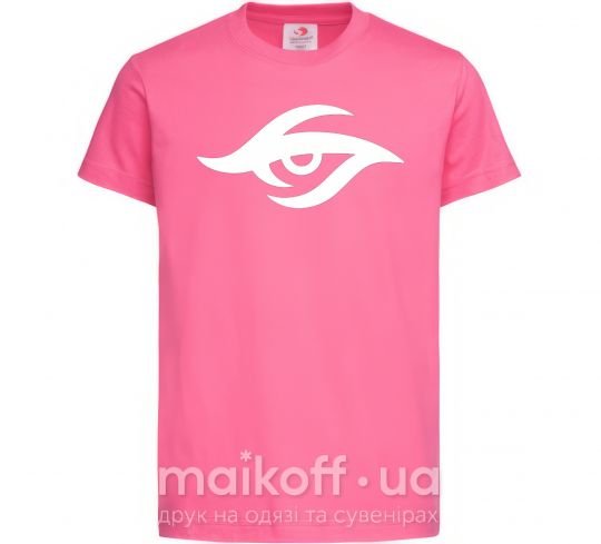 Дитяча футболка Team secret Яскраво-рожевий фото