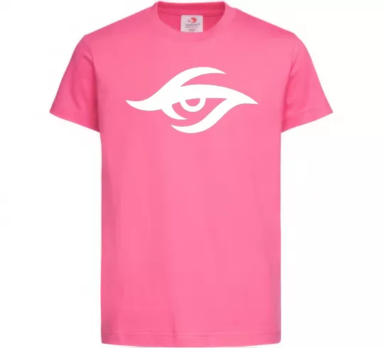 Дитяча футболка Team secret Яскраво-рожевий фото