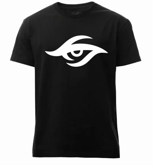 Мужская премиум футболка Team secret Черный фото