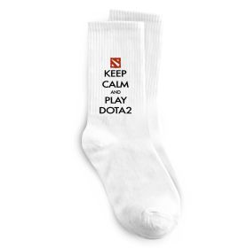 Носки Keep calm and play Dota2 Носки Keep calm and play Dota2