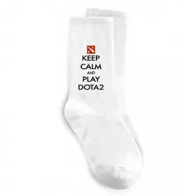 Носки ДОТА Белый фото