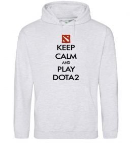 Чоловіча толстовка (худі) Keep calm and play Dota2 Чоловіча толстовка (худі) Keep calm and play Dota2