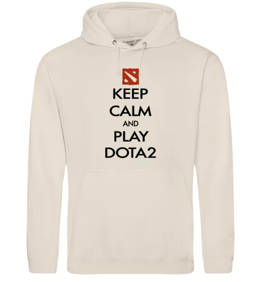 Женская толстовка (худи) Keep calm and play Dota2 Таш фото