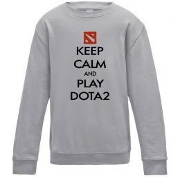 Дитячий світшот Keep calm and play Dota2
