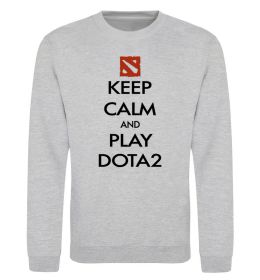 Свитшот Keep calm and play Dota2