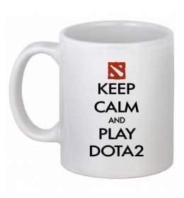 Чашка керамічна Keep calm and play Dota2 Чашка керамічна Keep calm and play Dota2