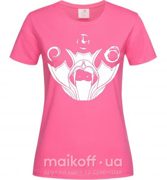 Жіноча футболка Invoker Яскраво-рожевий фото