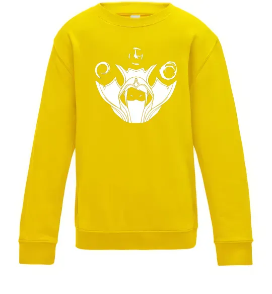 Дитячий світшот Invoker Сонячно жовтий фото