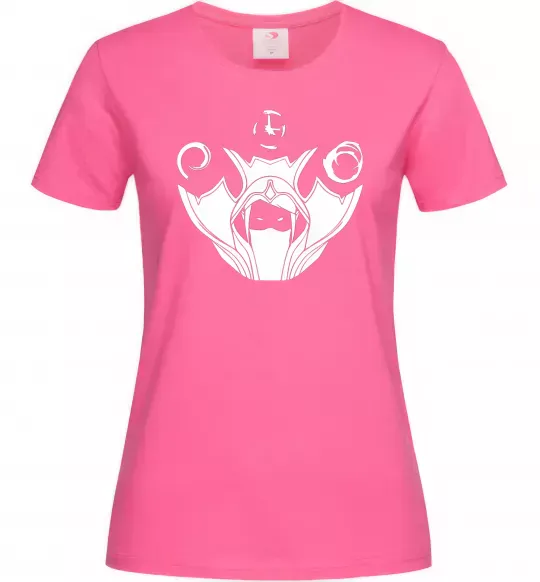 Жіноча футболка Invoker Яскраво-рожевий фото