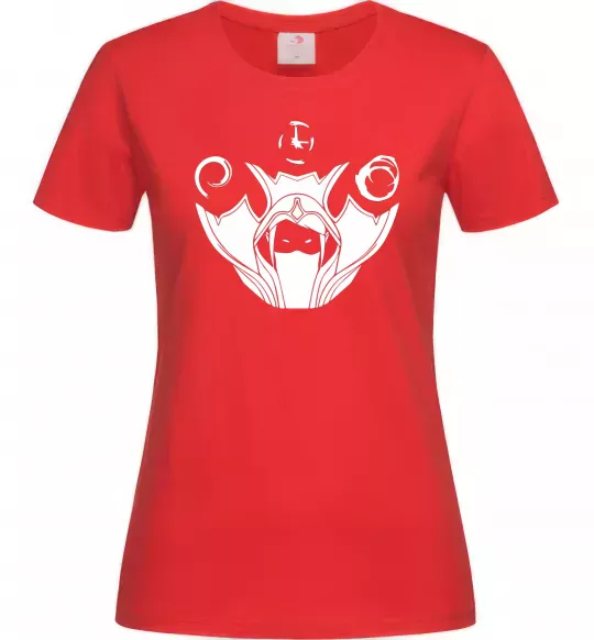 Жіноча футболка Invoker Червоний фото