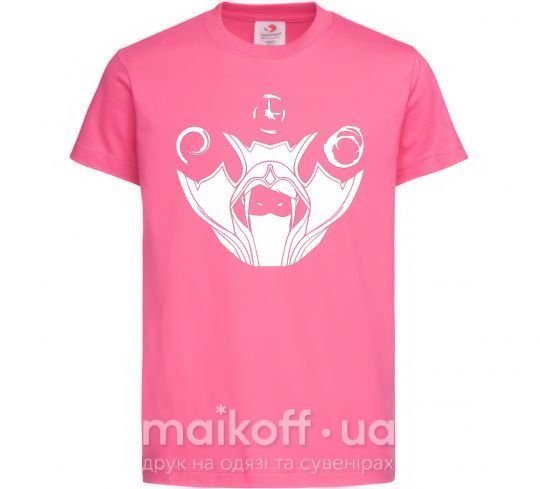 Дитяча футболка Invoker Яскраво-рожевий фото