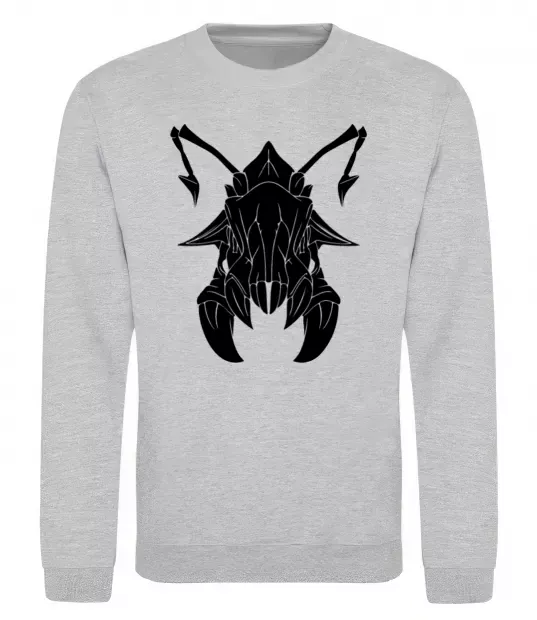 Свитшот Weaver Серый меланж фото