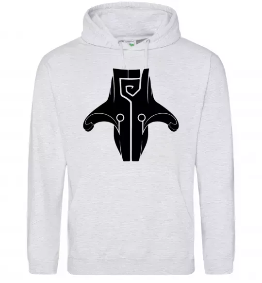 Чоловіча толстовка (худі) Juggernaut Сірий меланж фото