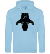 Жіноча толстовка (худі) Juggernaut Блакитний фото