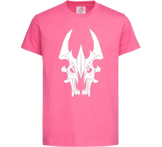 Дитяча футболка Shadow fiend Яскраво-рожевий фото